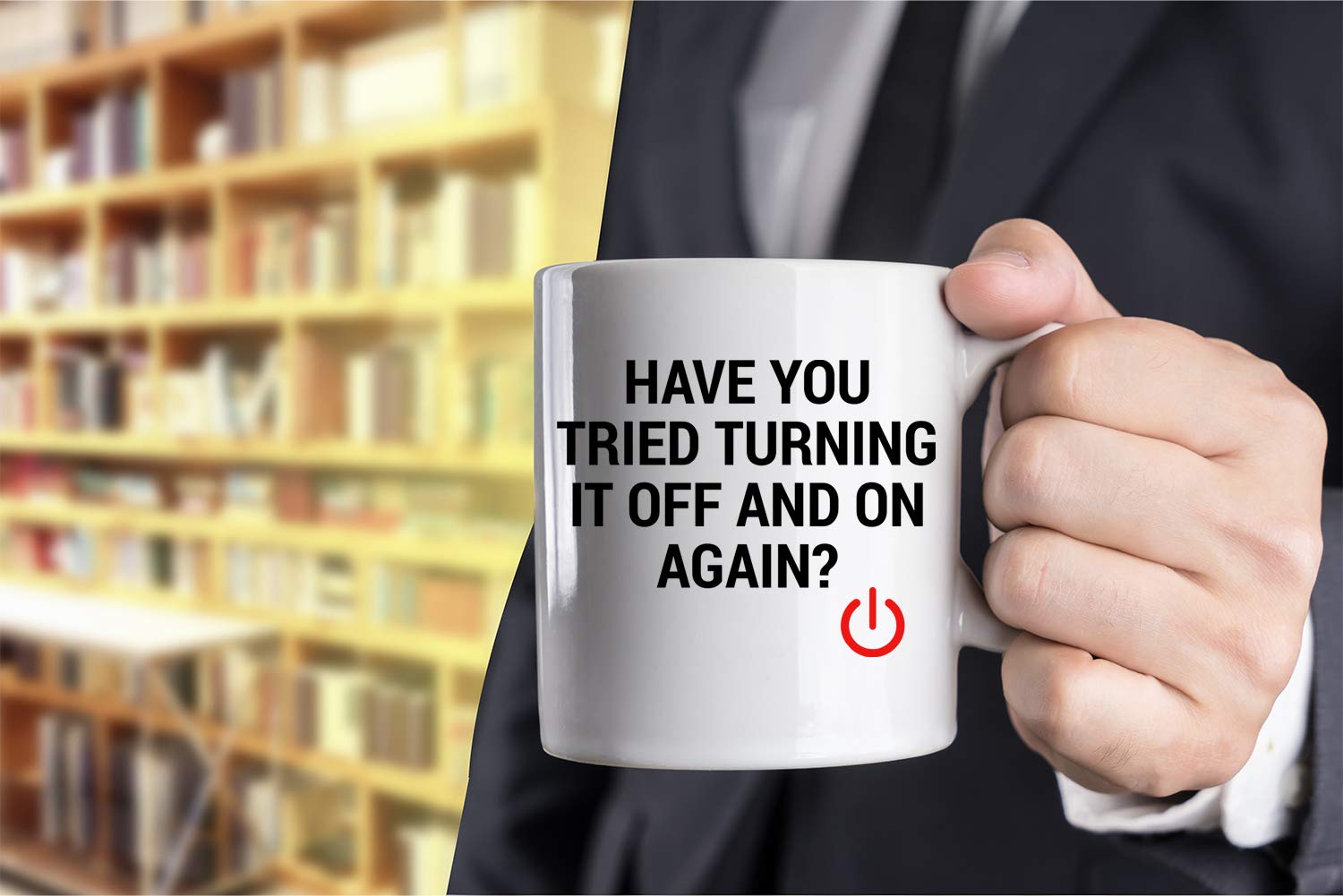 Funnwear microwave and dishwasher safe mug for everyday convenience.