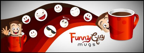 Funny Guy Mugs microwave-dishwasher-safe mug ready for everyday use