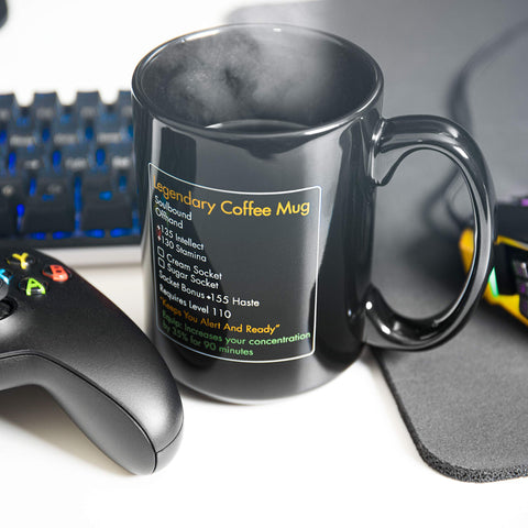 LOL MMO mug Level 110 gift packaging ready for gifting