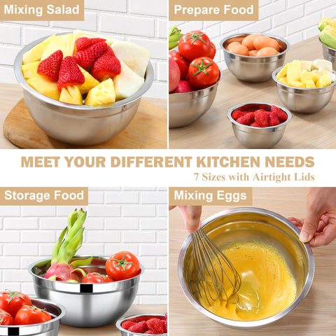 Funnydin khaki 4 qt bowl perfect for washing vegetables