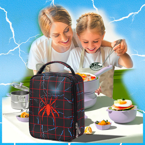 FunnyGifts Outdoor-ready lunch bag in outdoor setting for trips.