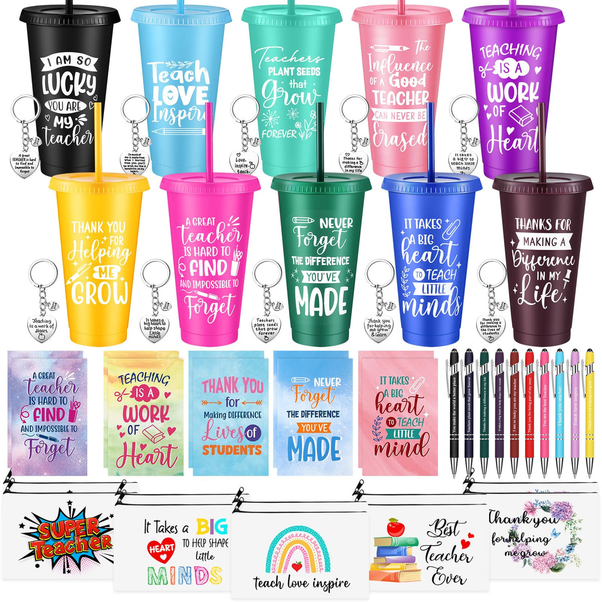 Funnymoom 24oz teacher tumbler for durable, reusable hydration during busy school days