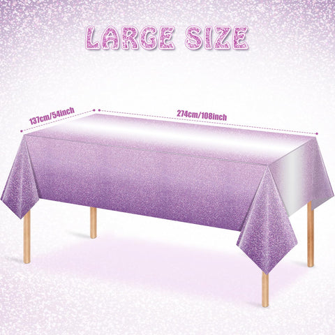 FunnyPars gradient purple design with dots elevates party decor and photo opportunities.