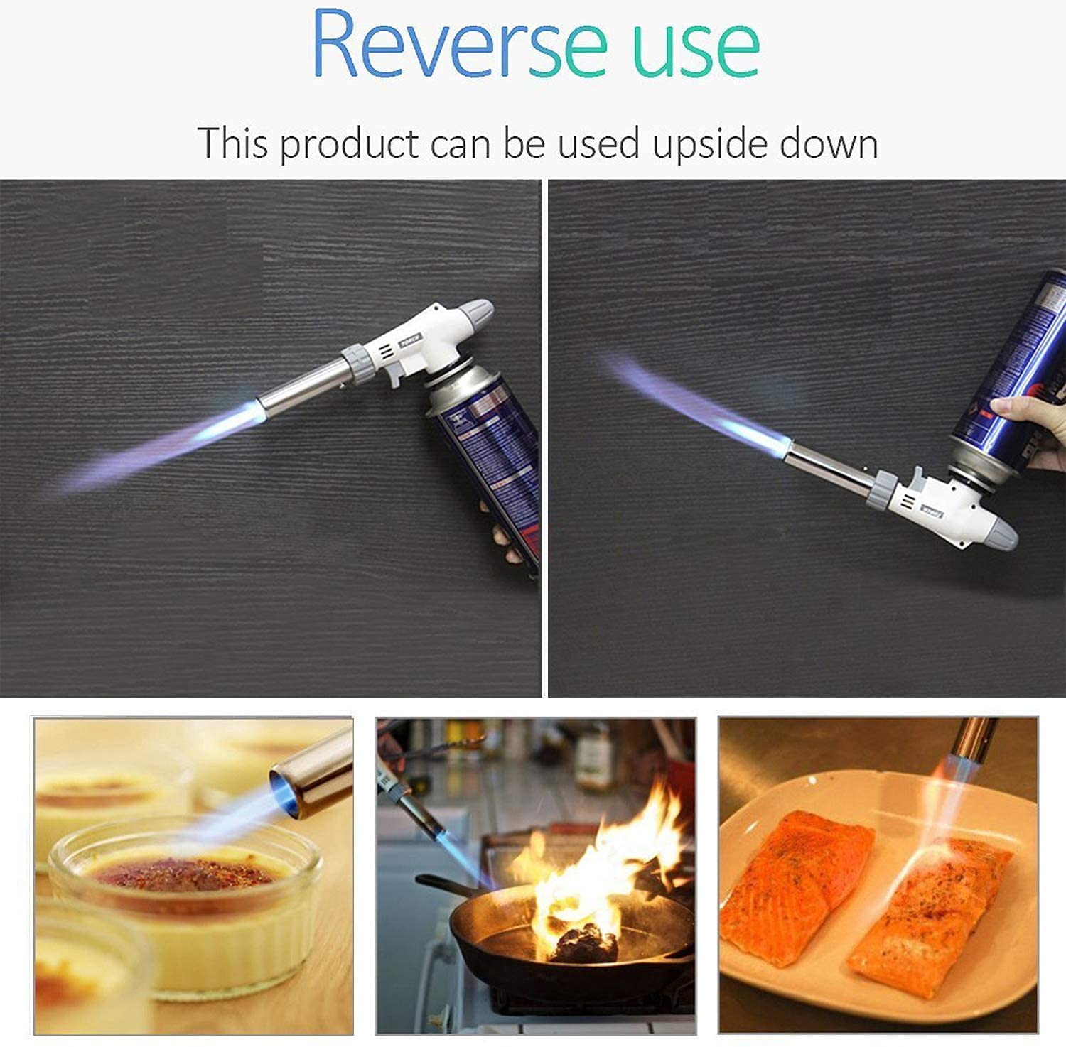 FunOwlet torch compatible with snap-joint butane canisters for DIY