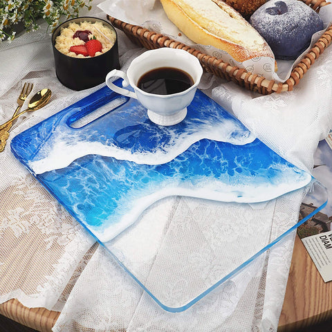 FUNSHOWCASE rectangle mold suitable for resin, concrete, and clay projects