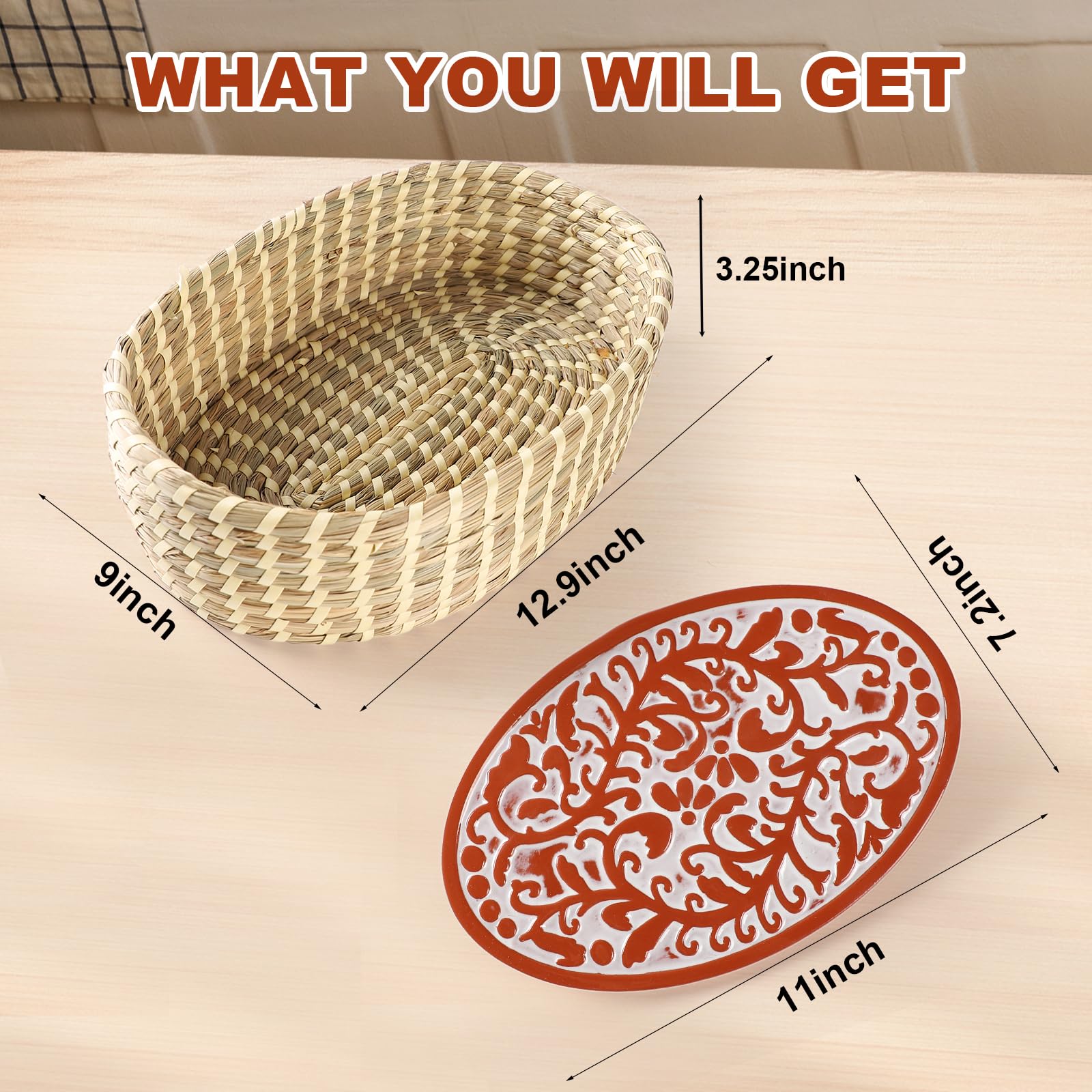 FunSky Hostess stone insert warms buns evenly for serving.