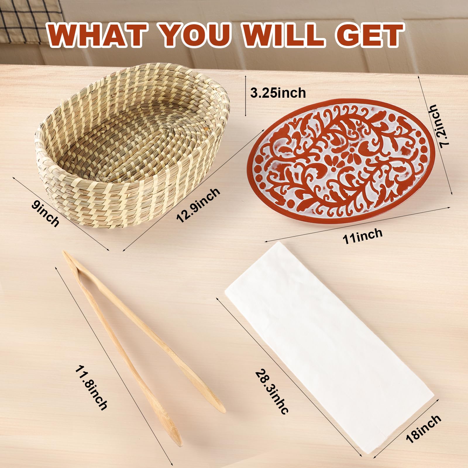 Funsky terracotta stone insert designed to retain heat inside the bread warmer