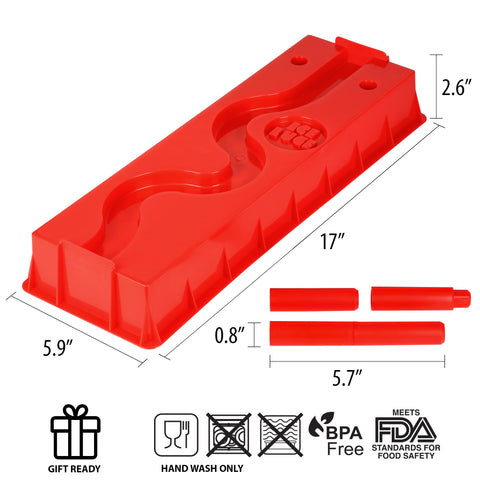 Funwares Ice Luge mold makes a thoughtful gift idea for holidays.