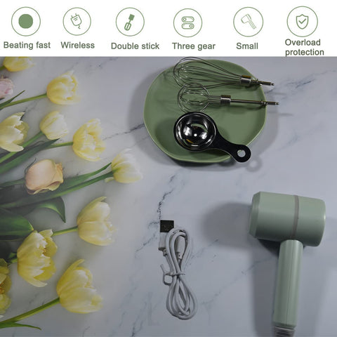 FURVOCHY USB charging cable included for wireless power on the go.