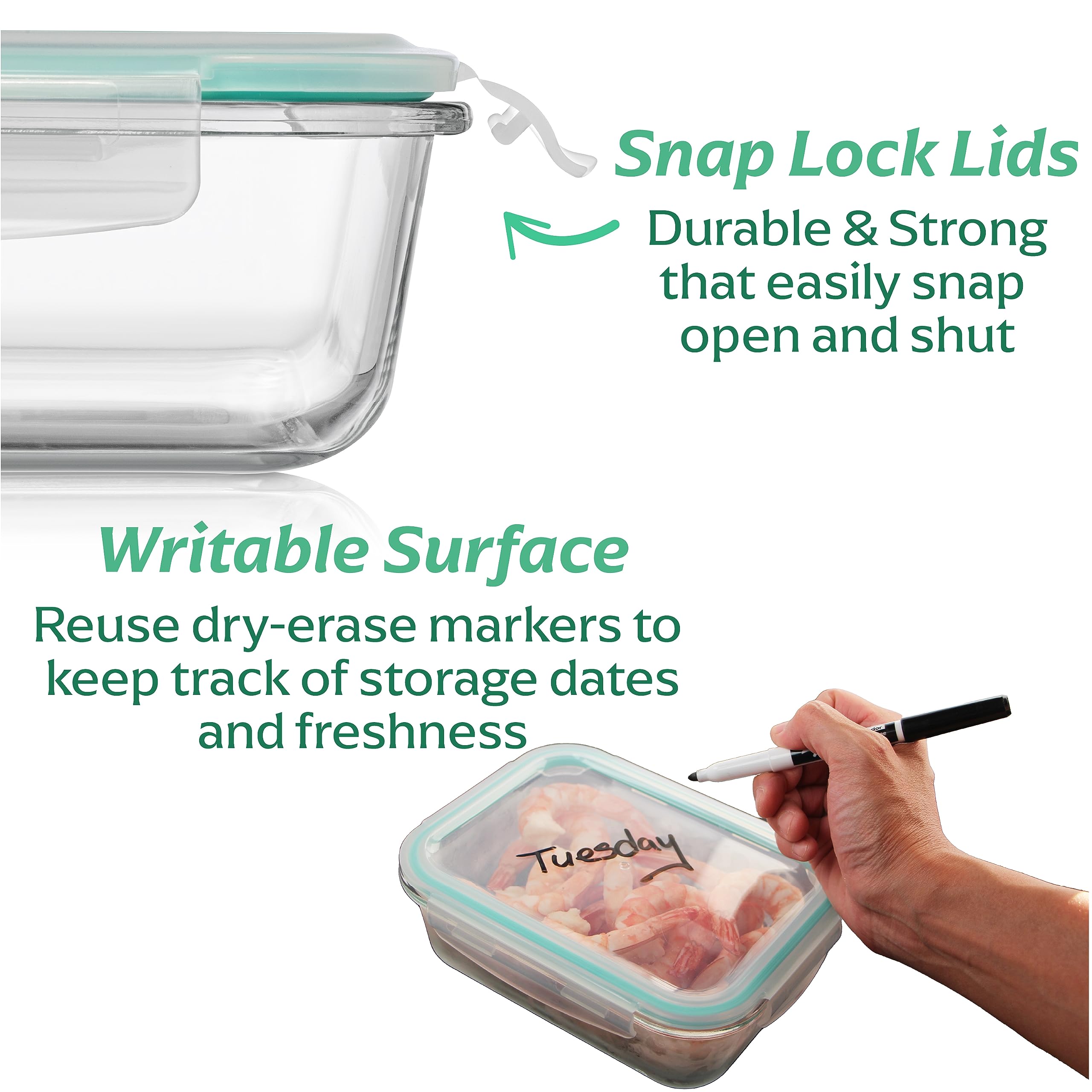 Fusion Gourmet stackable design saves cabinet space