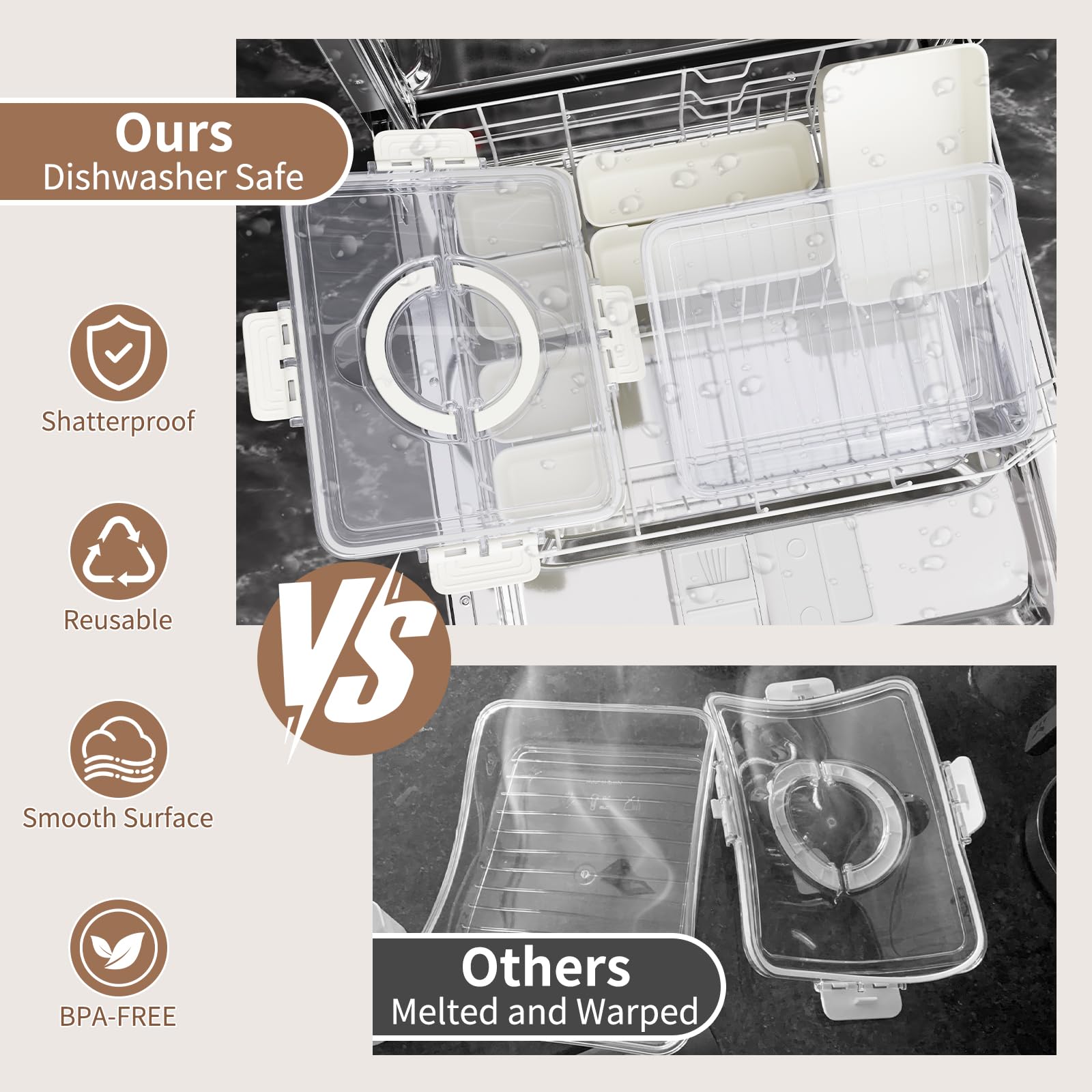 Futego Snackle Box has a leak-resistant seal and snap-lock for containment.