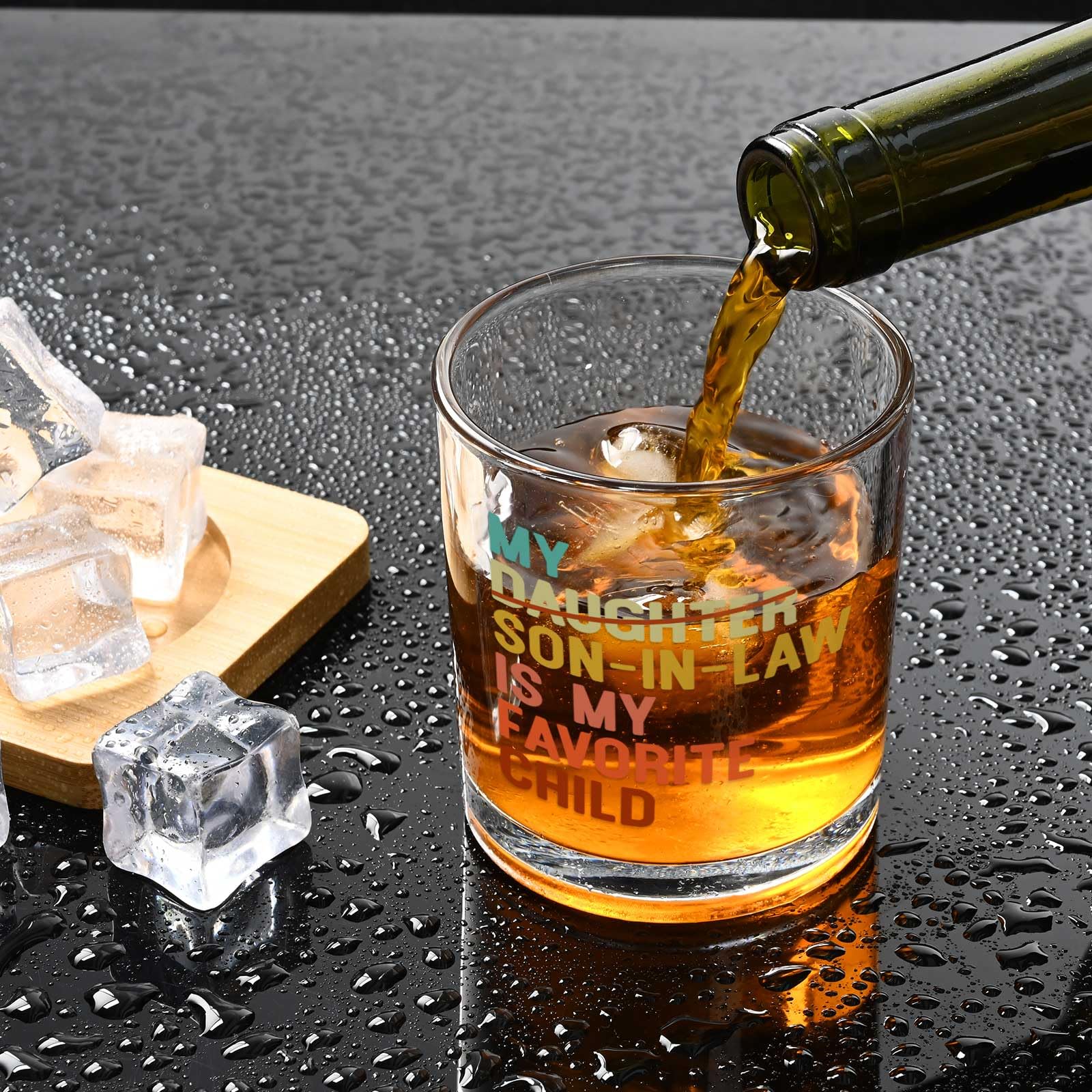 Futtumy 10oz classic glass for whiskey and other beverages.
