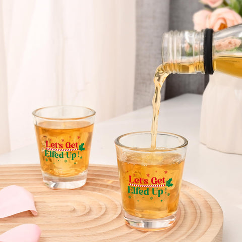 Futtumy compact 2oz shot glasses easy to store around home