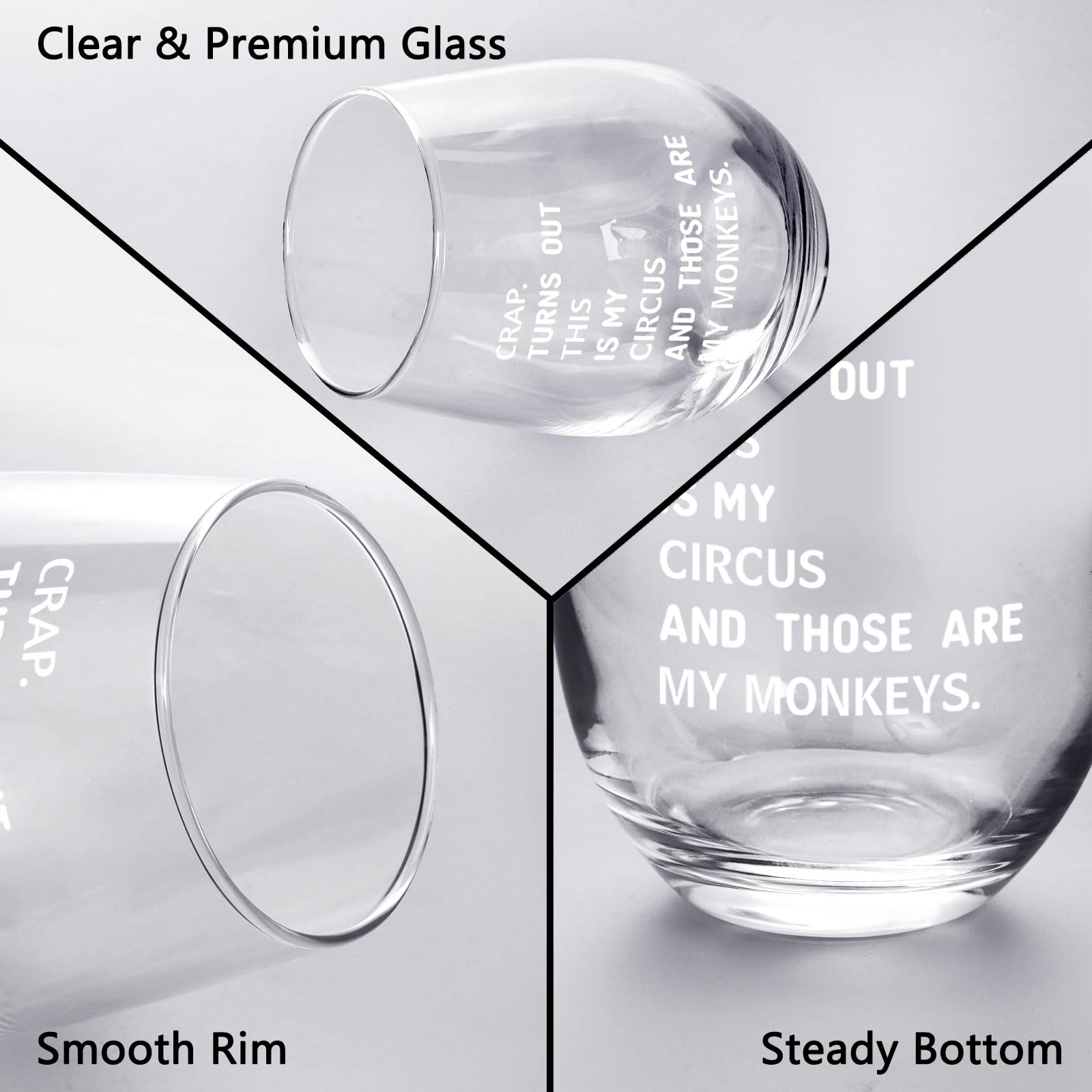 Futtumy hand wash only glass, simple care for long lasting use