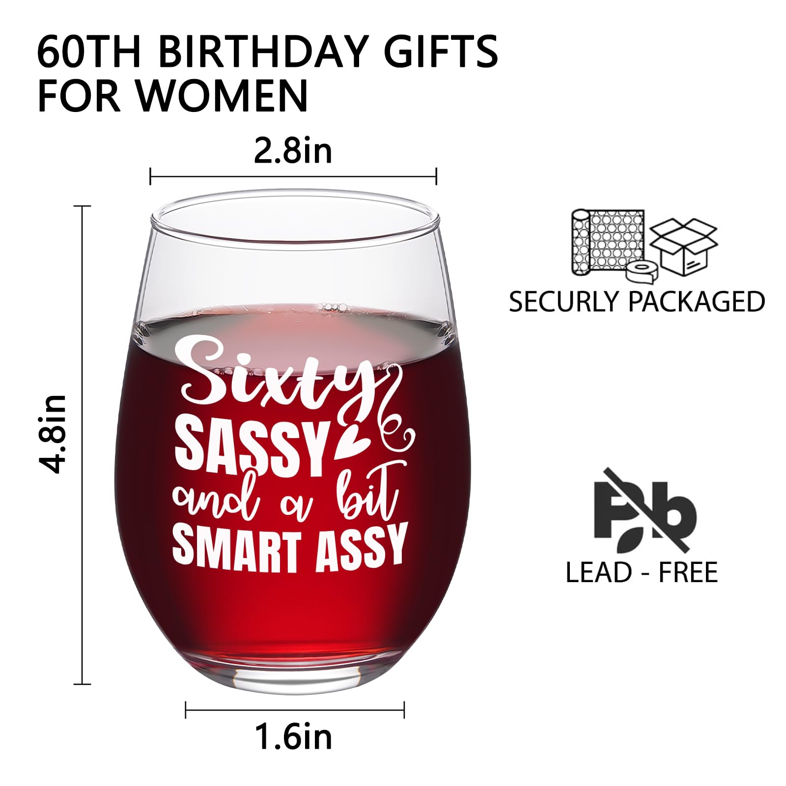 Futtumy sixty-sassy wine glass in an office setting for coffee or water.