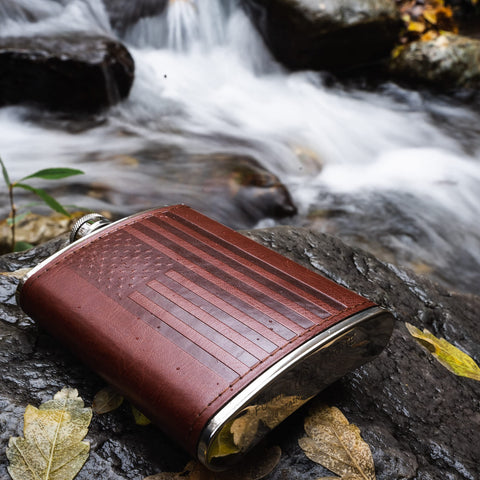 Future Hydrate leather-wrapped exterior adds premium style and content protection