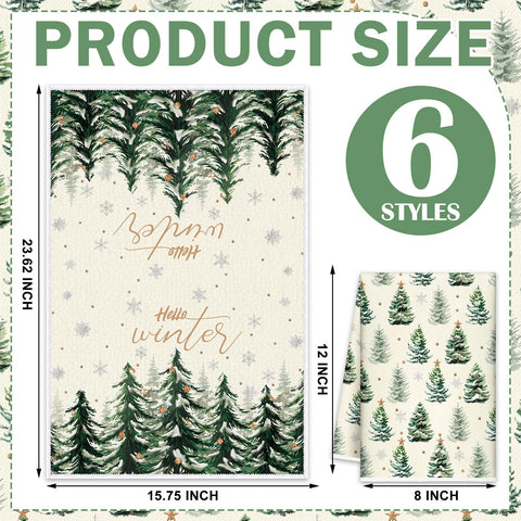 FuWeave Christmas trees and ornaments design brightens mealtime