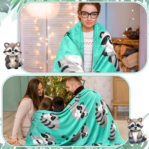 FuWeave raccoon socks US size 6–12 for soft everyday wear