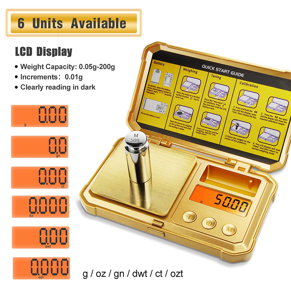 Fuzion Gram Scale 0.01g resolution supports tiny measurements accurately