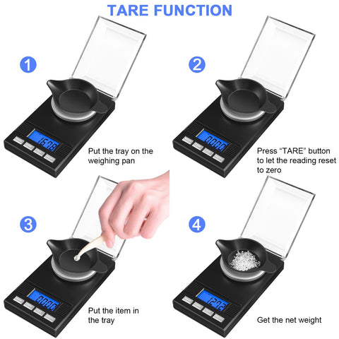 Calibration weight helps maintain accuracy on the Fuzion milligram scale