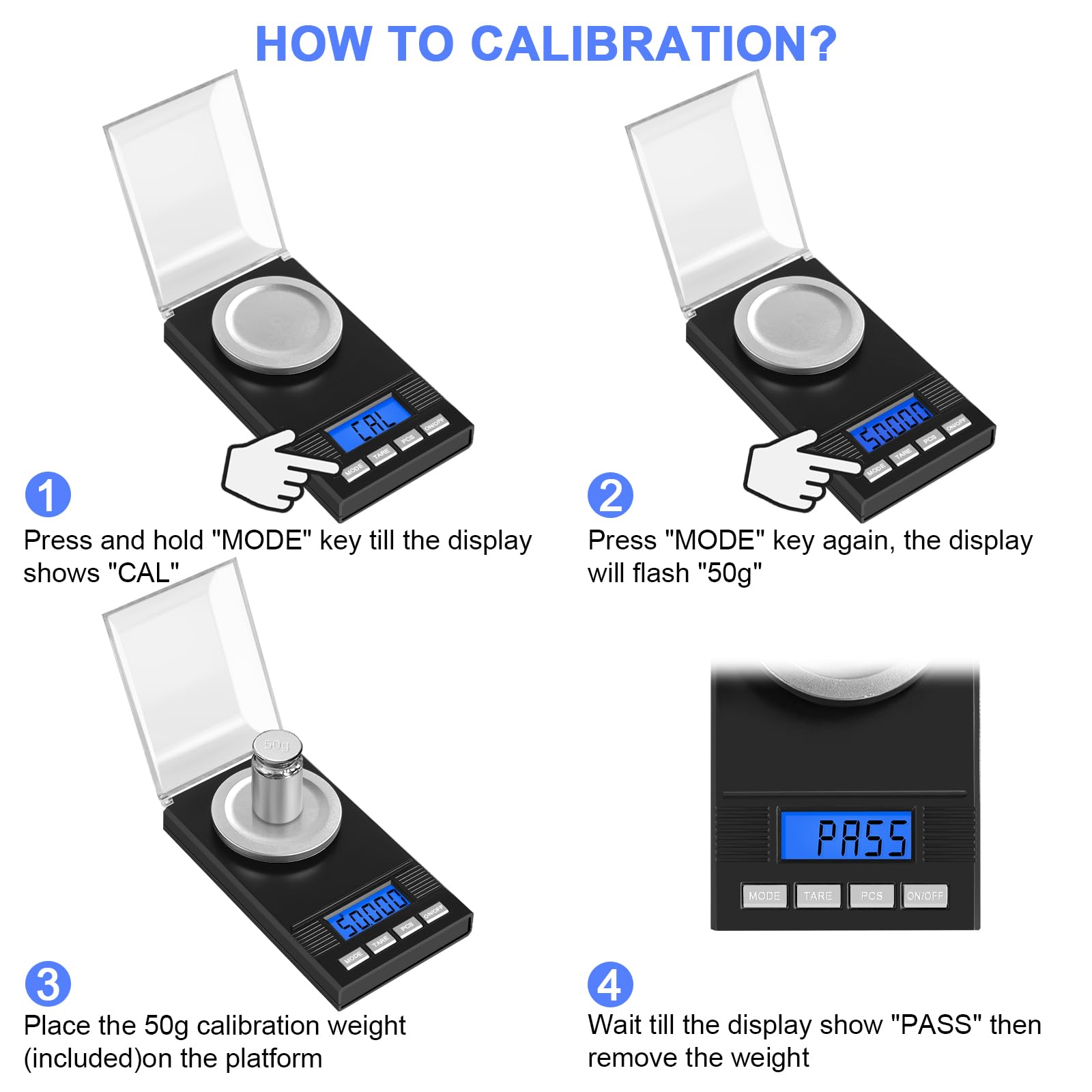 Unit selector on the Fuzion scale supports multiple weight units
