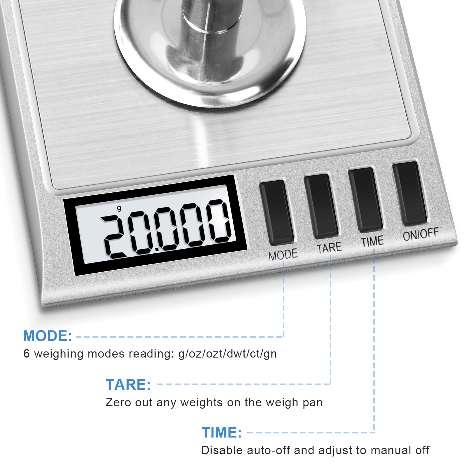 Fuzion milligram scale compact pocket design fits bags and drawers easily