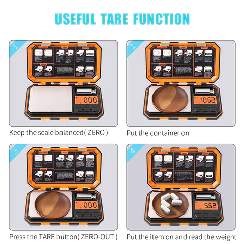 Fuzion portable design ideal for jewelry, coins, coffee