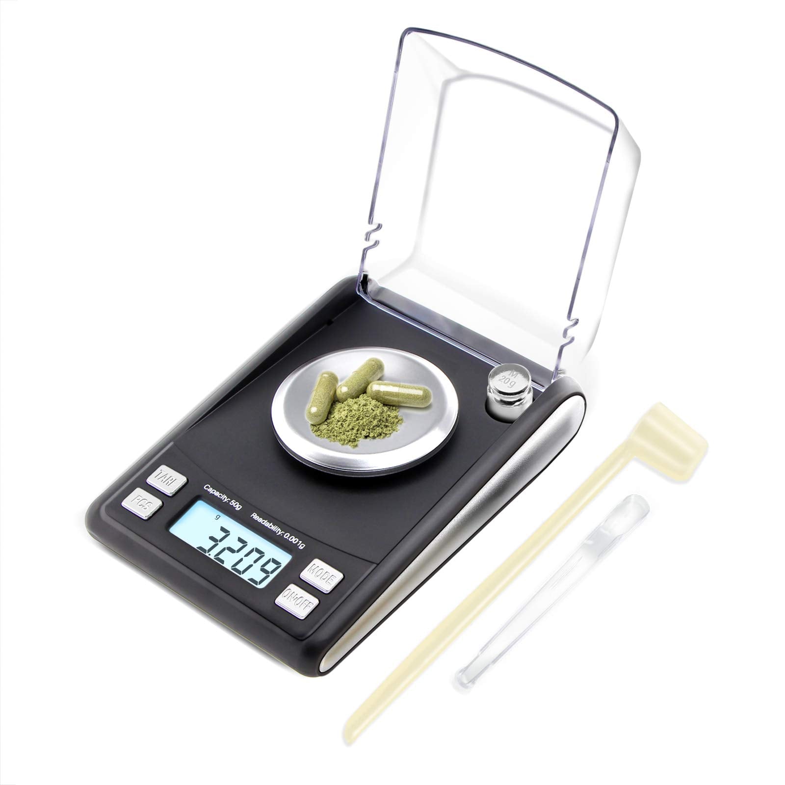 Fuzion scale in use for powder reloading tasks