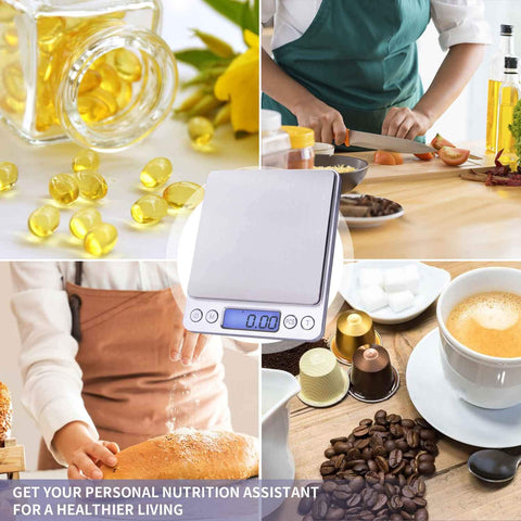 Fuzion Scale includes two trays and batteries for immediate setup.