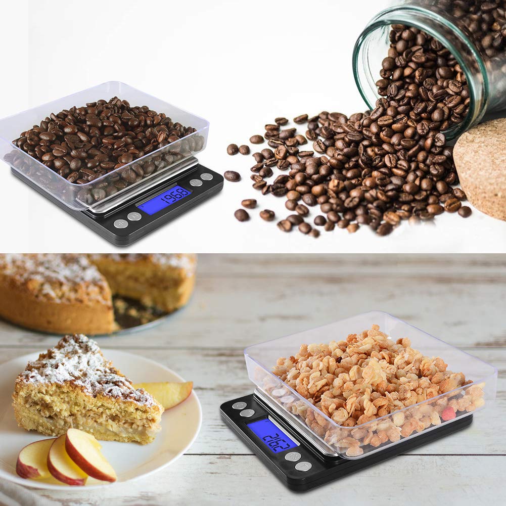 Fuzion scale two trays included for weighing versatility