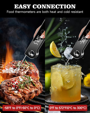FVFV deep-fry oil thermometer provides quick temperature checks