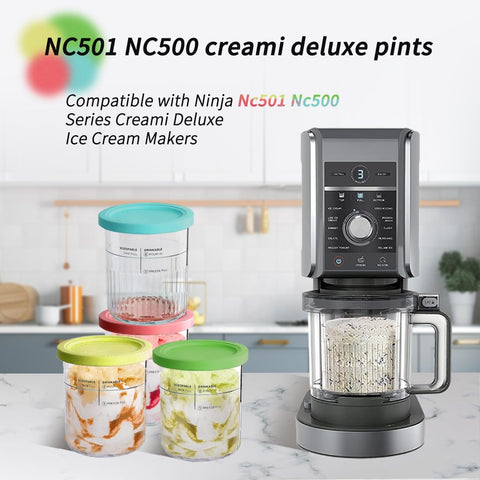 Fwioaor four-pack pint set highlights convenient, reusable storage for batch making.