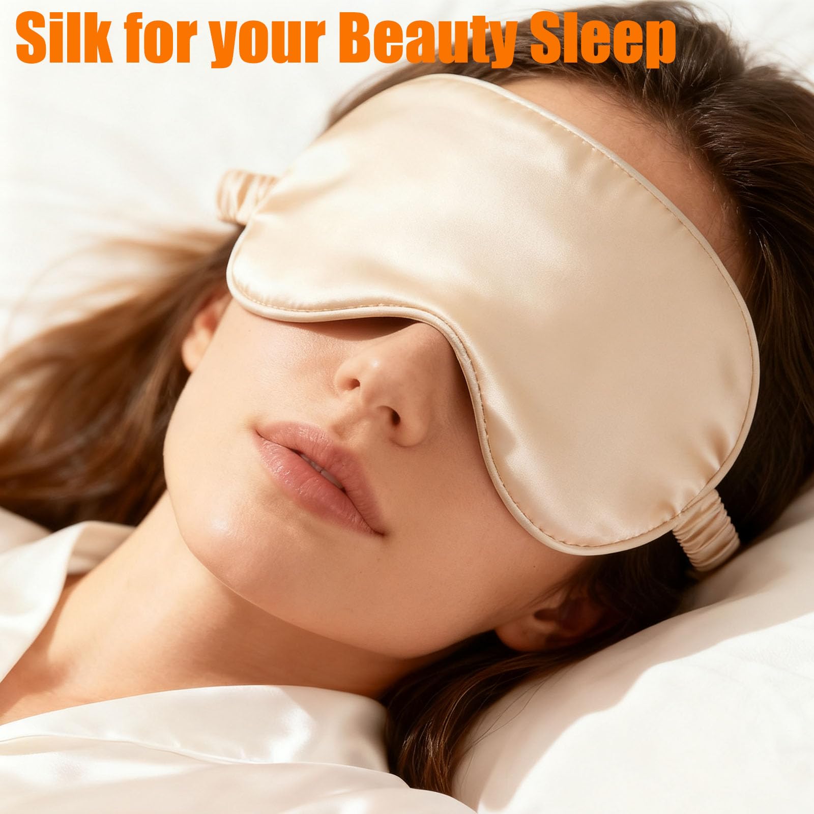 FXK silky sleep mask for comfortable, undisturbed rest