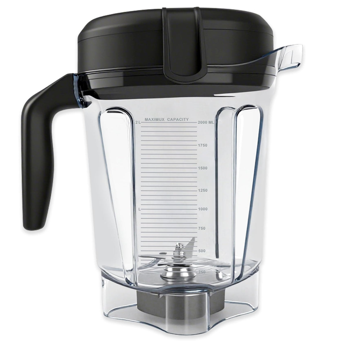 Fxsmgdy 64oz pitcher front view highlights large capacity for batch blending.