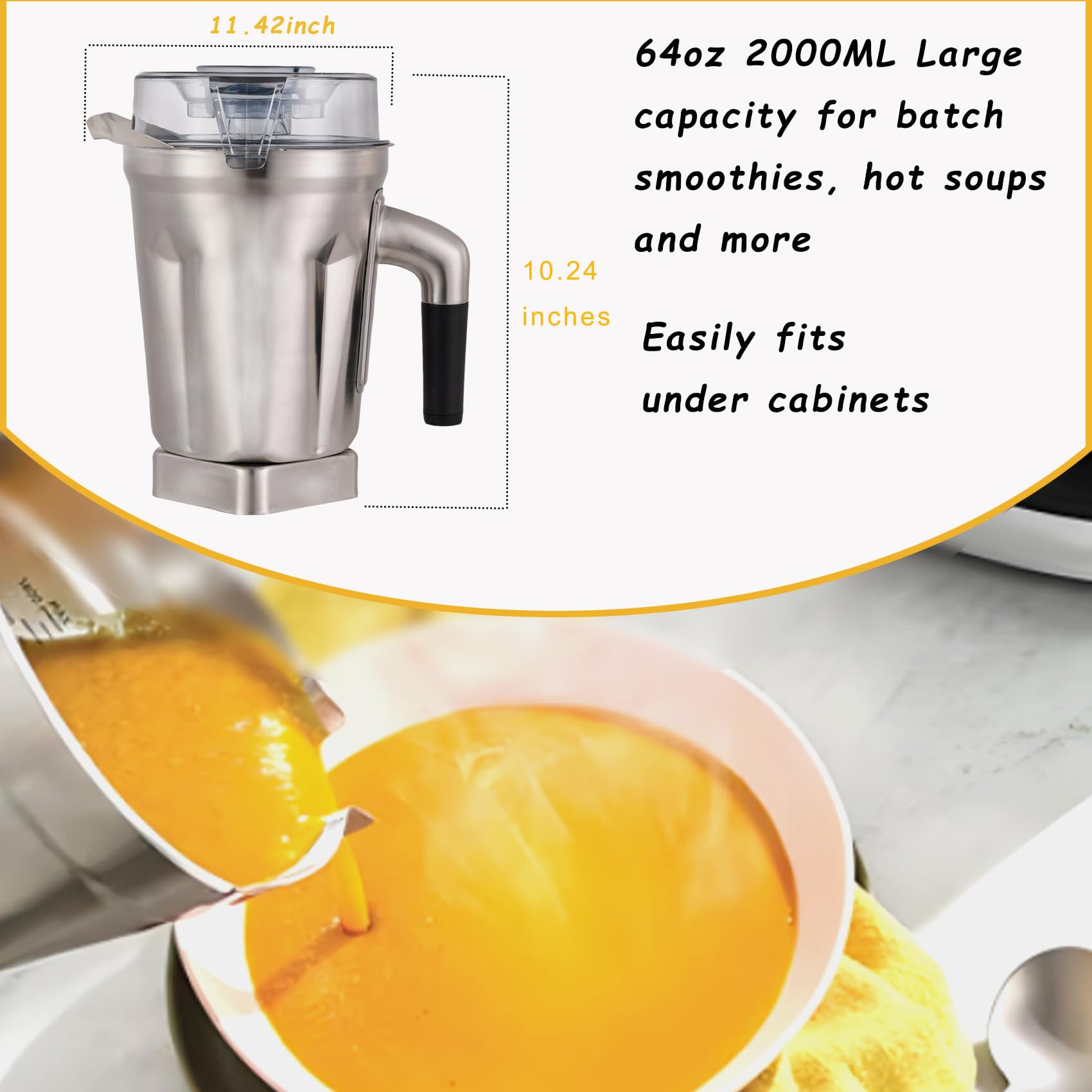 Fxsmgdy BPA-free stainless steel construction ensures durable, food-safe operation.
