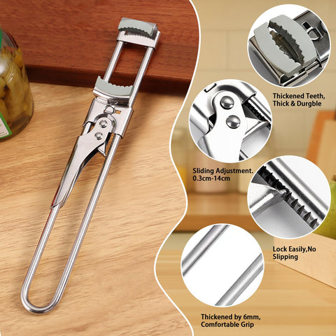 FXUKM high-leverage jar opener ideal for seniors and arthritic hands.
