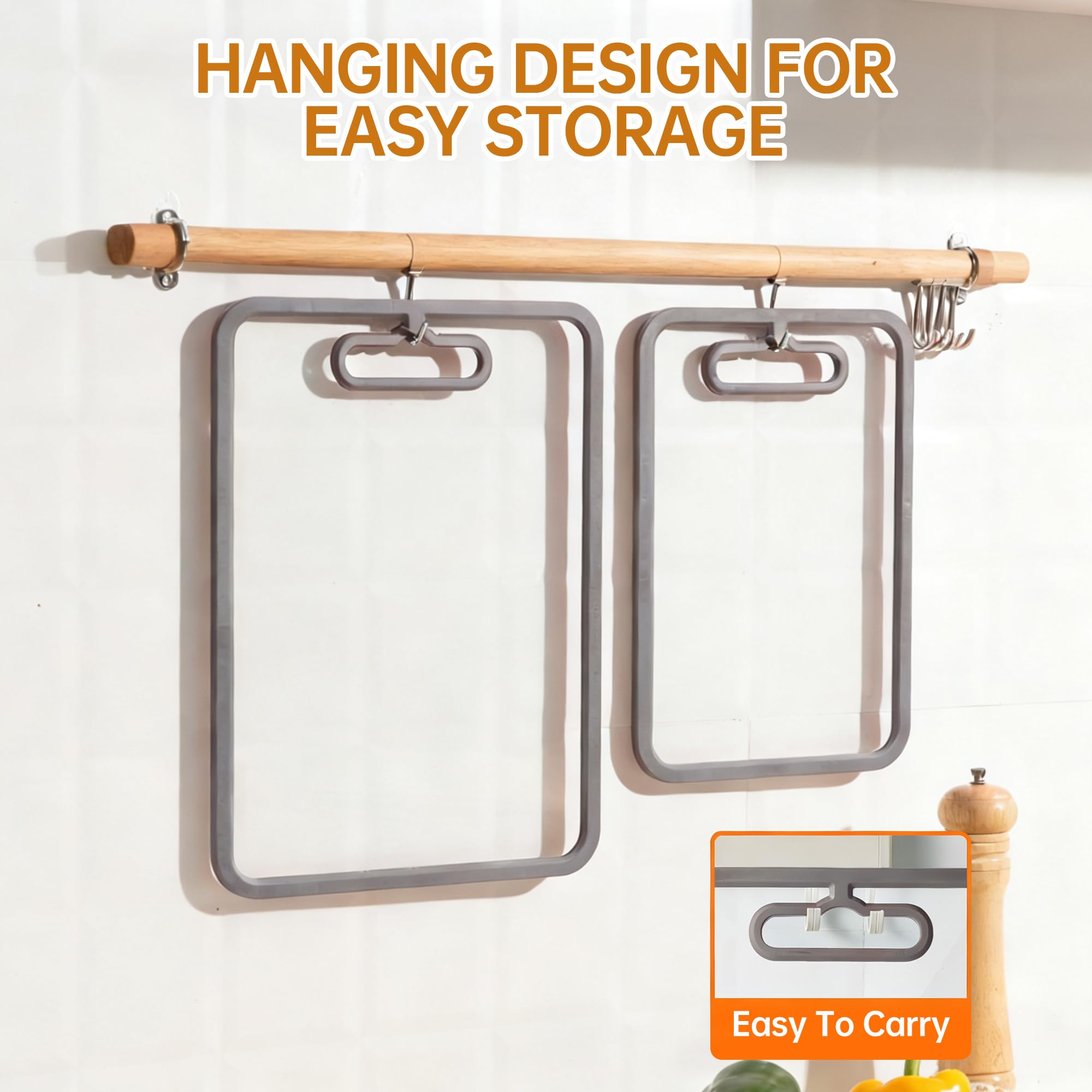 Fyctio compact design stores neatly with hanging options.