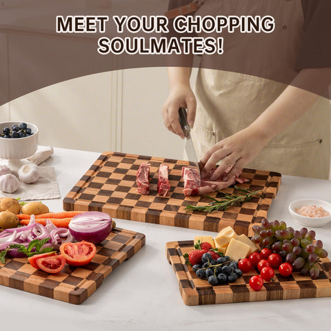 Fyctio 3-piece set shown in varied sizes for big roasts or small prep