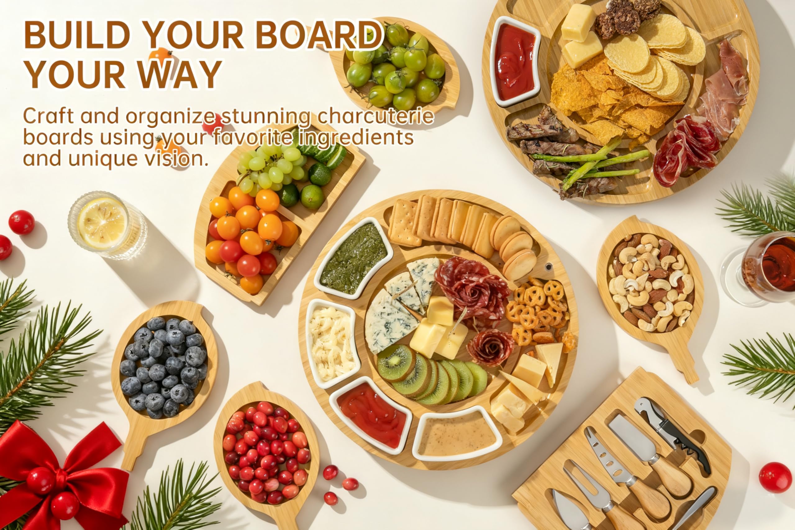 Fyctio pull-out small platter adds extra fruit or cookies