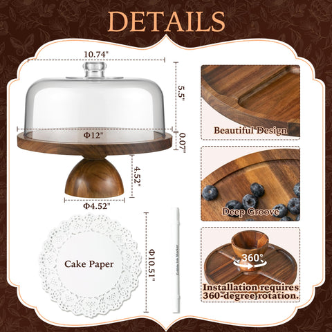 Fyctio removable center bowl simplifies cleaning after serving.