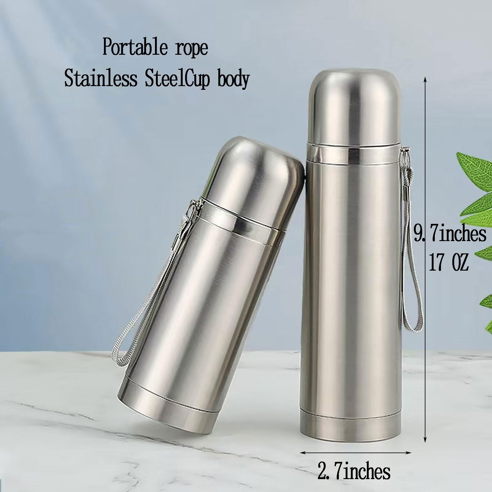 FYJHLQZZ vacuum insulated bottle keeps drinks hot or cold for hours.