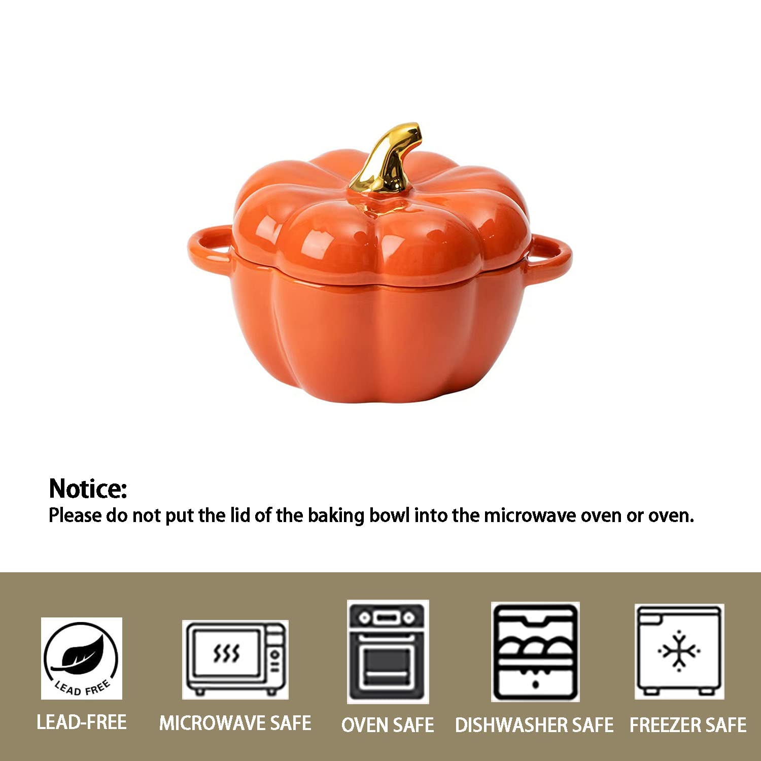 FYUEROPA bowl with heat-protective handle stays cooler to touch