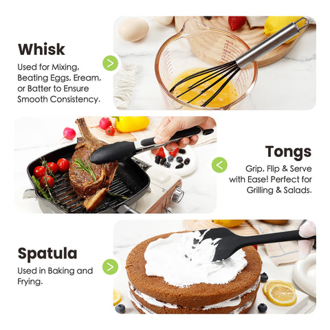 Fyvva large 35-piece set slotted spoon ideal for draining soups and sauces.