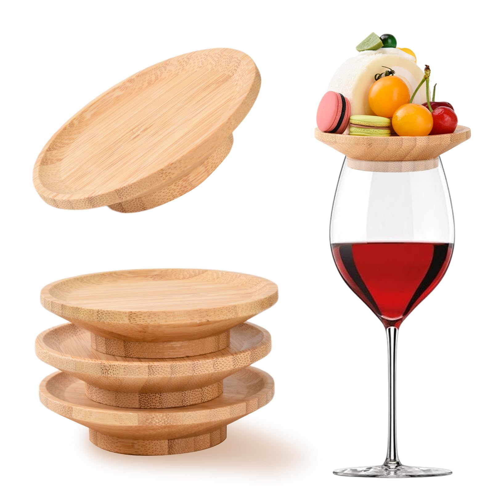FZMEHL wine glass topper close-up showing premium protection against moisture
