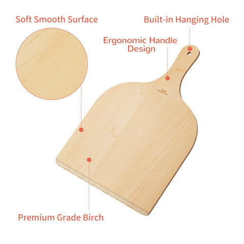 G.a HOMEFAVOR two-piece set supports pizza prep and baking tasks.
