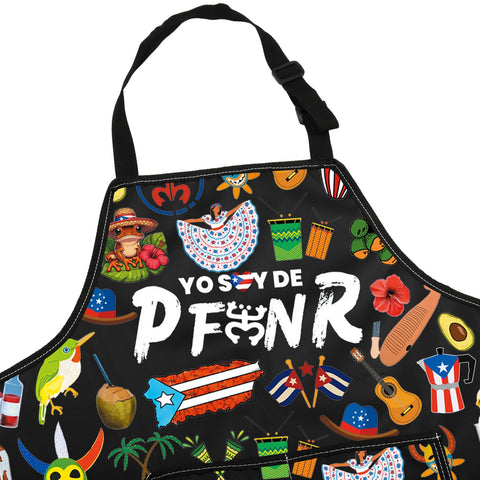 G2TUP Latina gifts apron design, ideal for kitchen hosts and cooks
