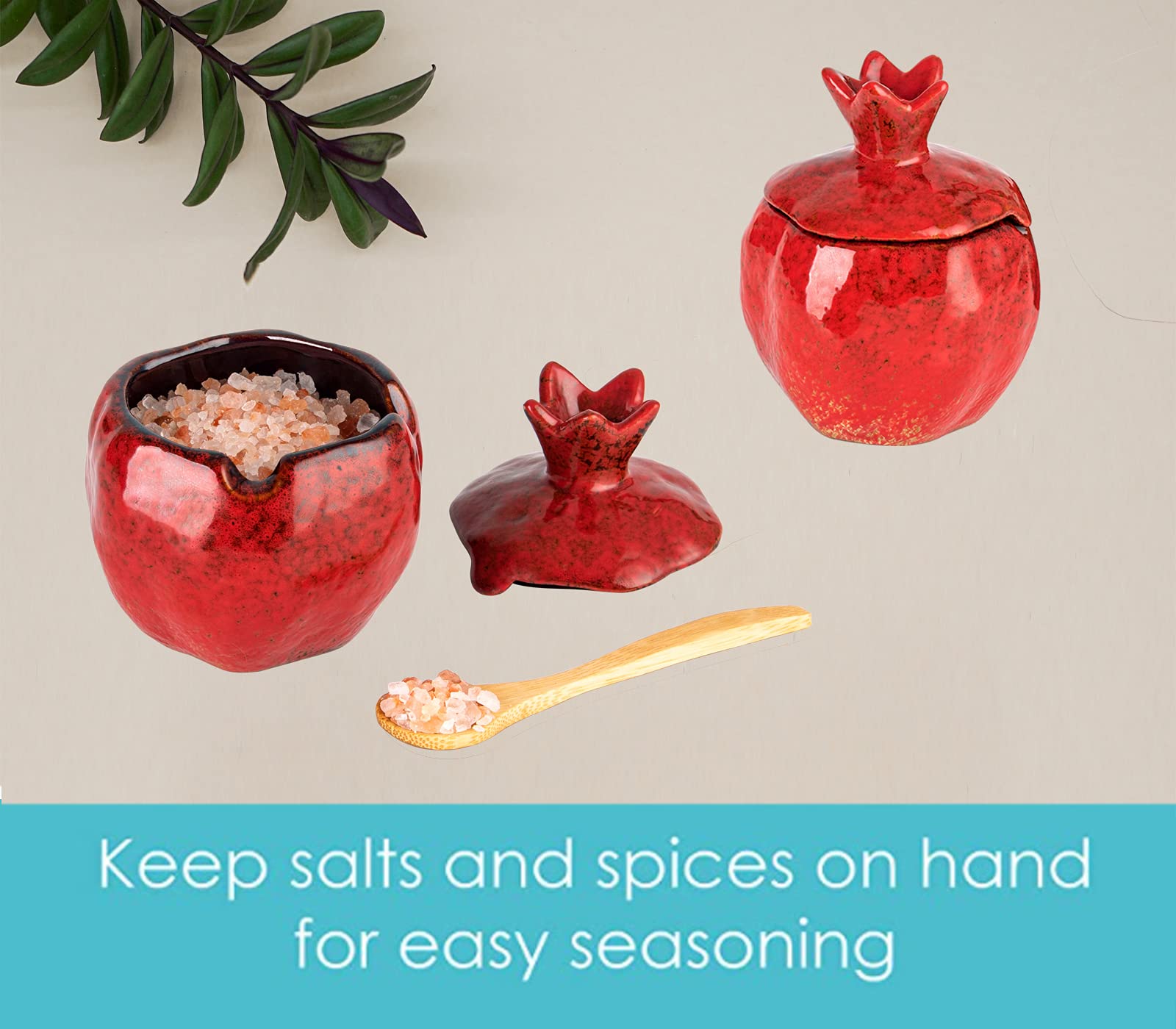 GABROC gift-ready salt cellar adds thoughtful kitchen decor