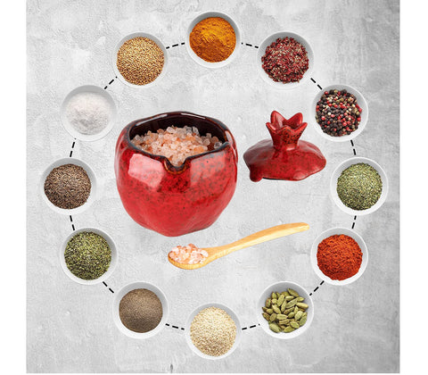GABROC oven-safe and dishwasher-safe salt cellar for easy cleanup