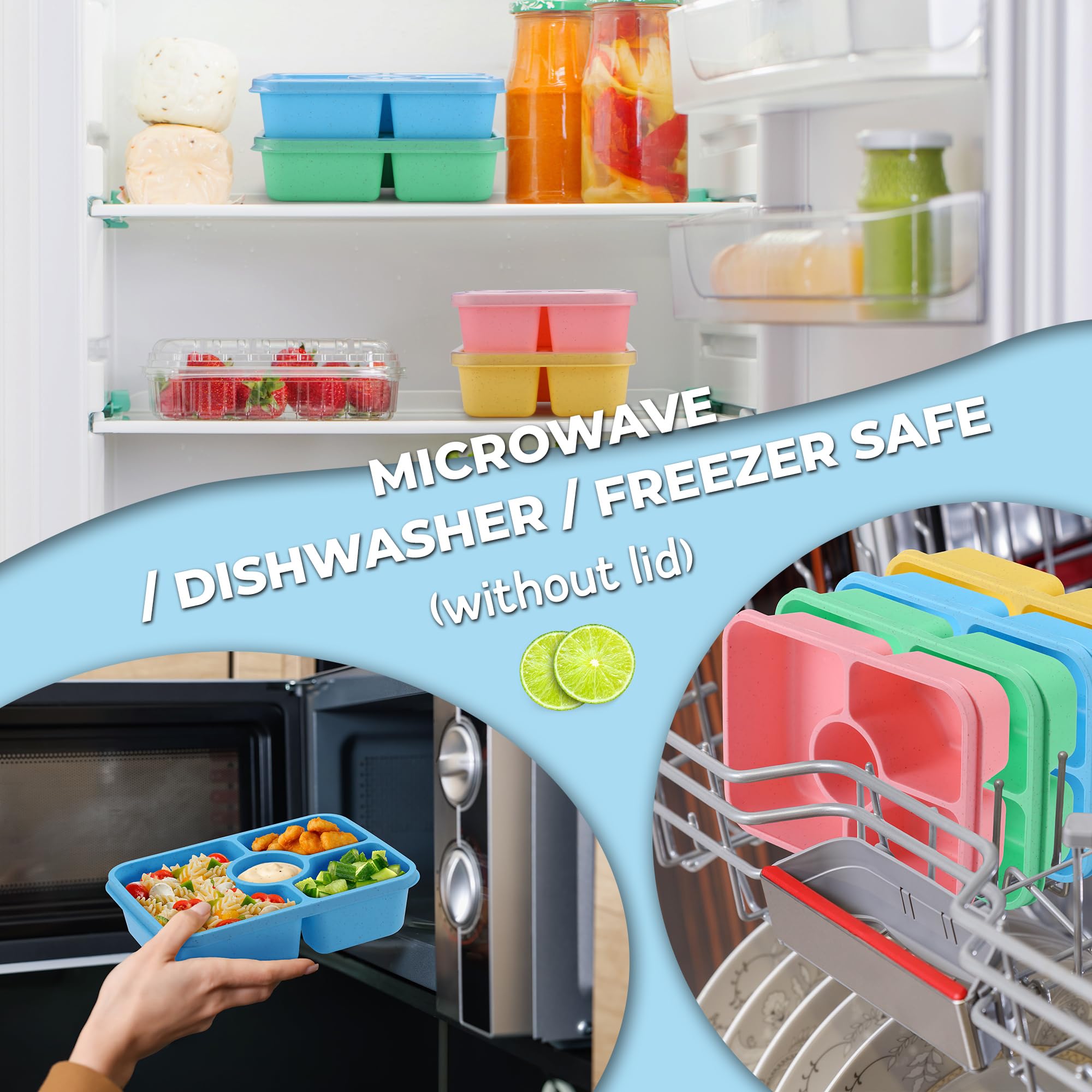 GadgBlizza stackable design saves space in bags and cupboards.