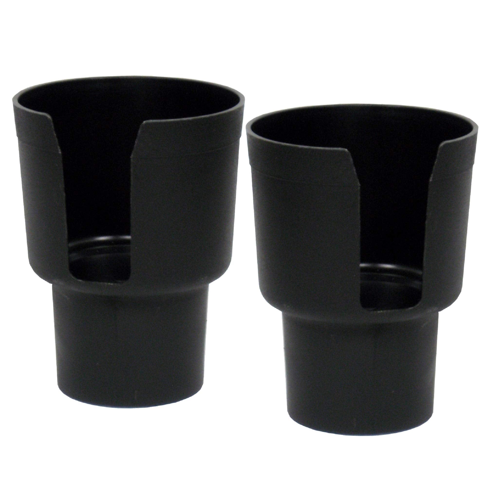 Gadjit Cup Keeper adapter in-car cup holder expands space for 3.25-inch beverages.